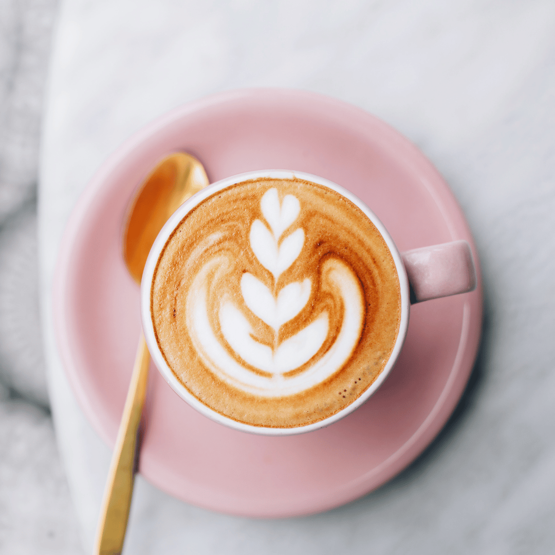 Cappuccino mit Latte Art